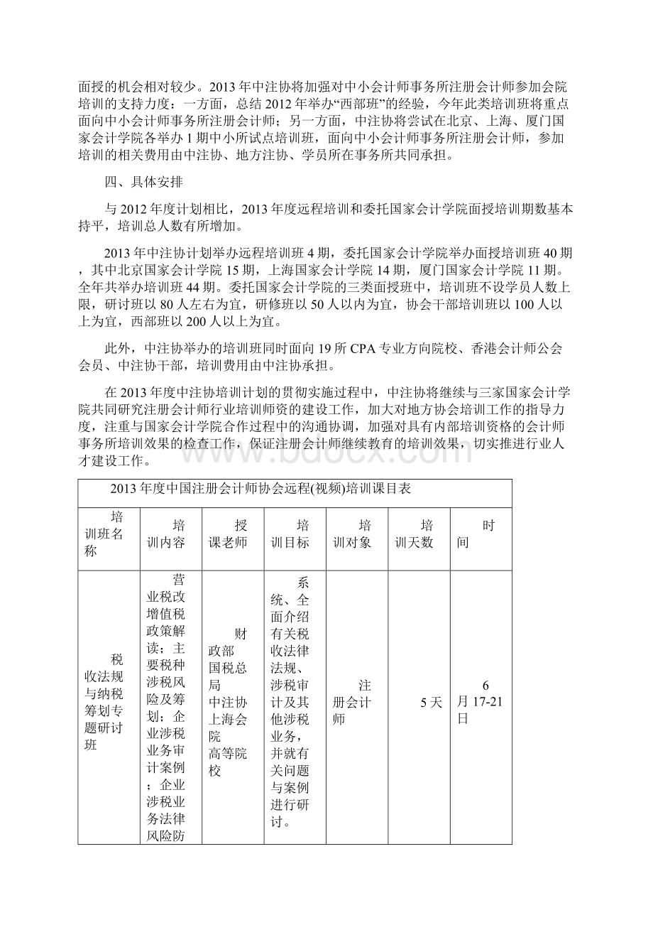 中国注册会计师协会培训计划.docx_第3页