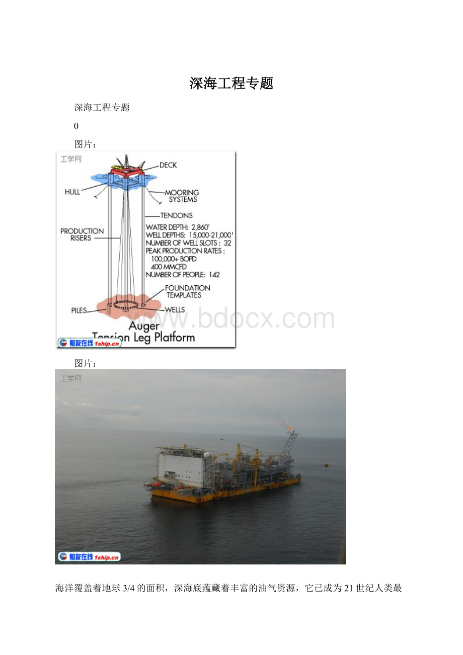 深海工程专题文档格式.docx