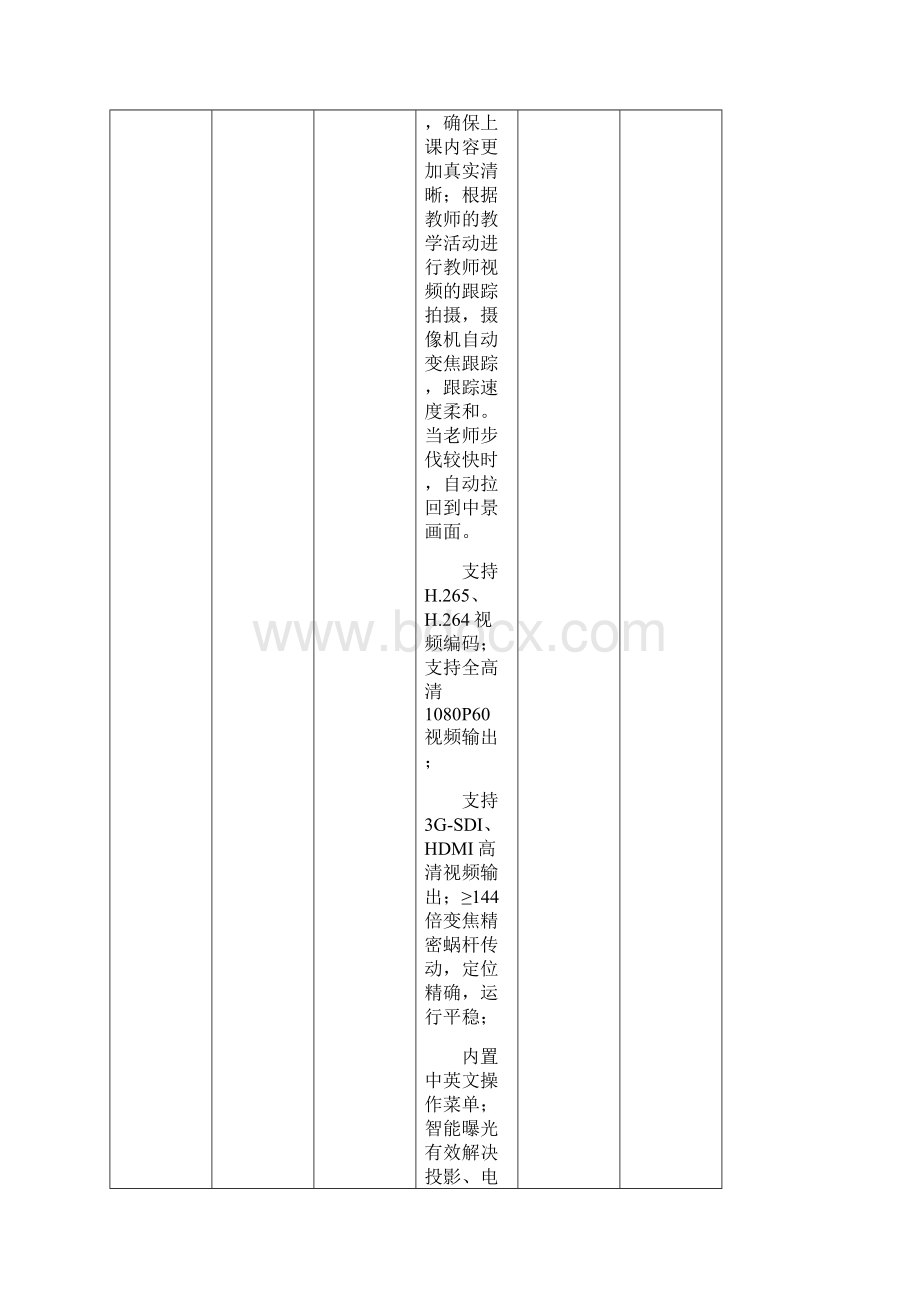 云录播智慧教室系统项目技术参数表文档格式.docx_第3页