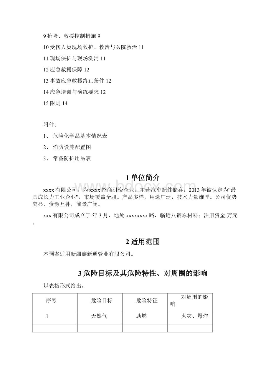 危险品事故应急救援预案Word下载.docx_第2页