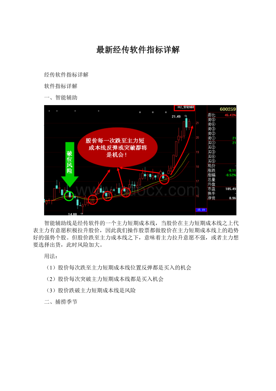 最新经传软件指标详解.docx_第1页