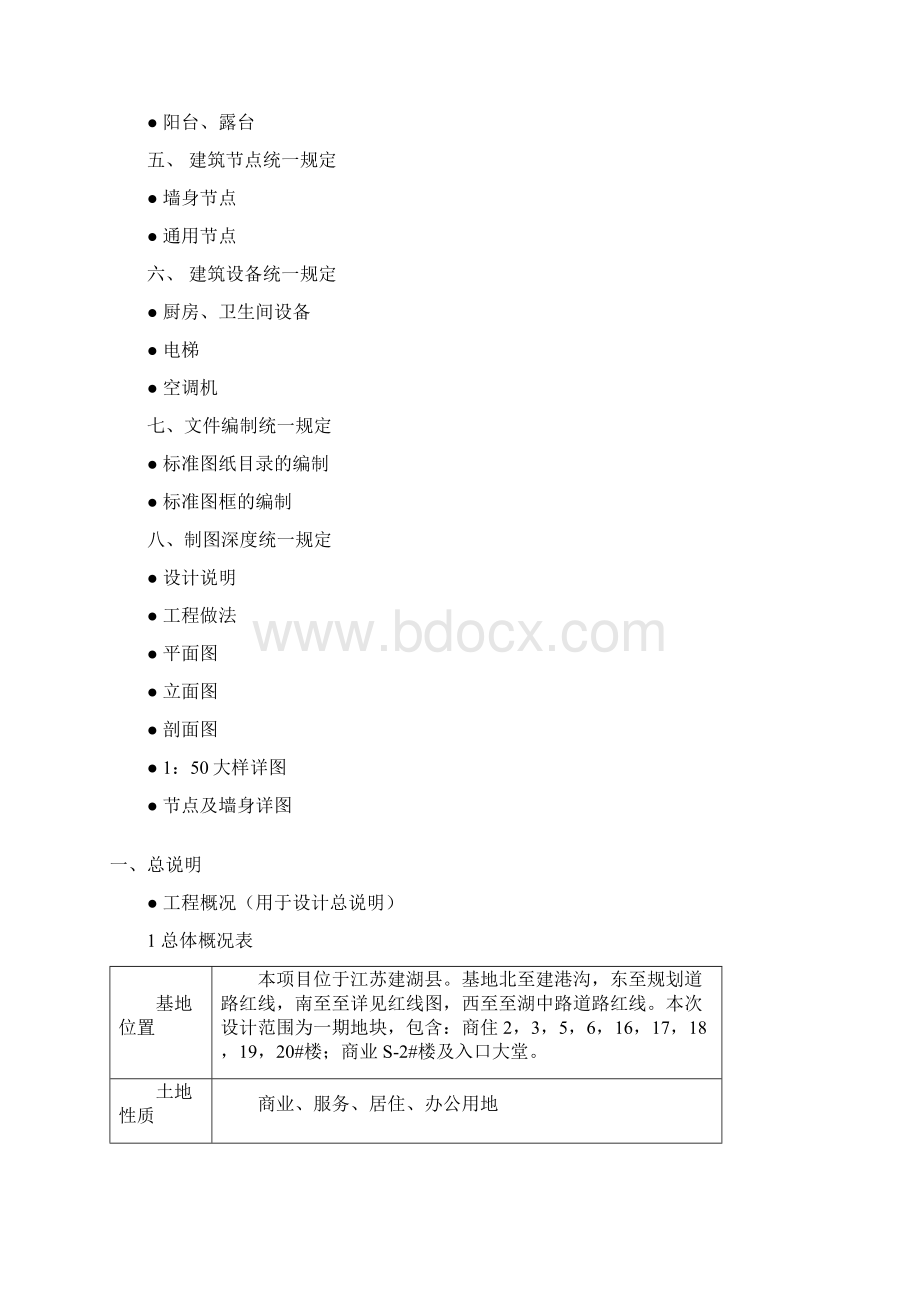 建筑专业统一技术规定京城国际1215.docx_第2页