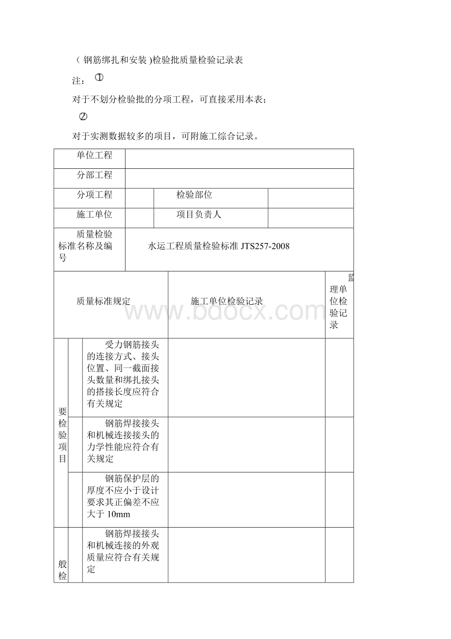 水工检验批表1.docx_第3页