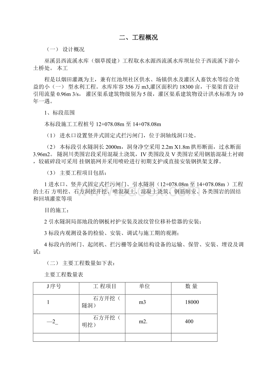 引水隧洞施工组织设计Word文档下载推荐.docx_第3页