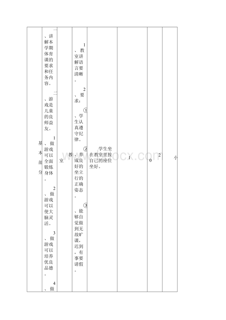 小学三年级下册体育教案3.docx_第2页