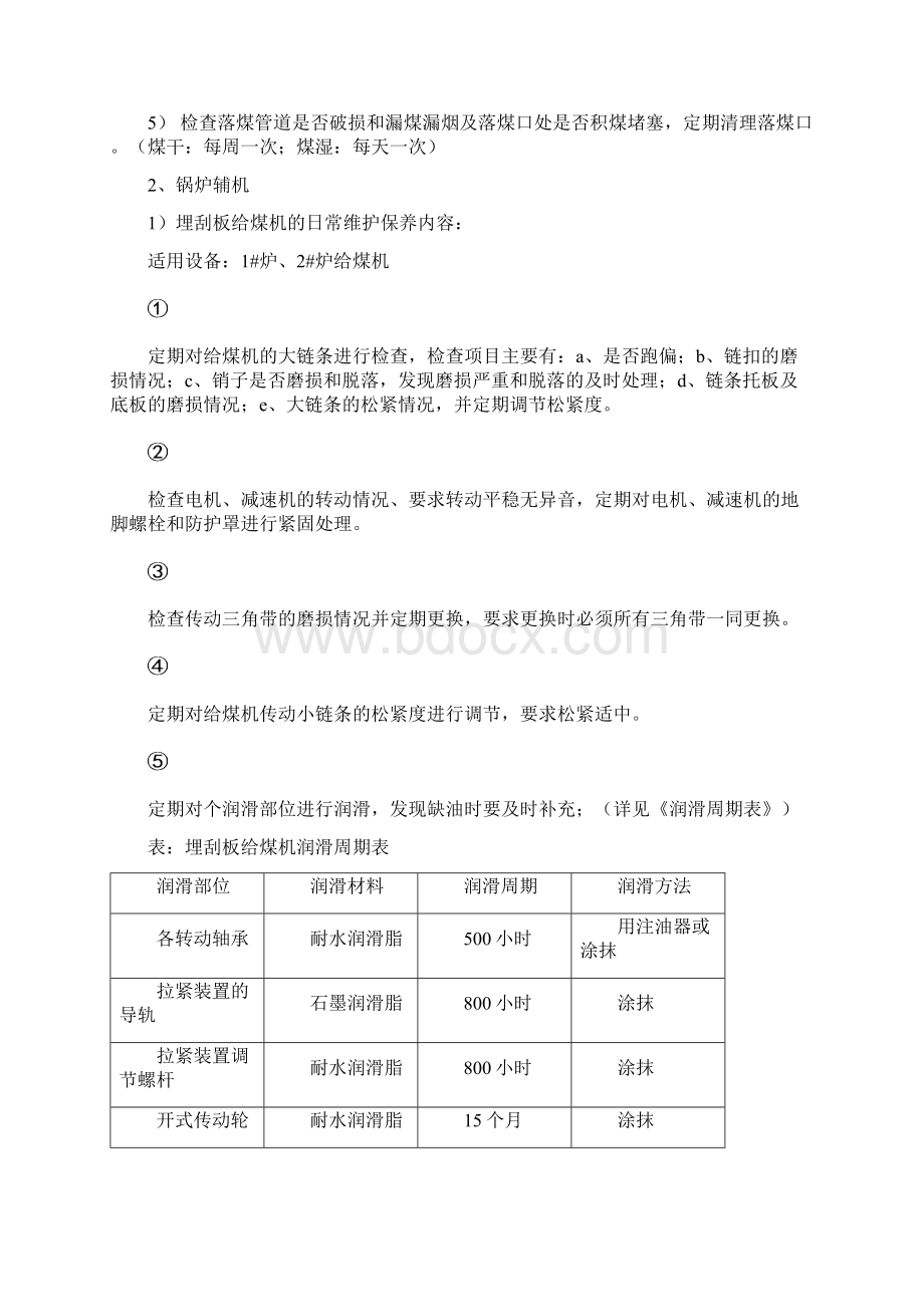 循环流化床锅炉设备检修保养规程.docx_第3页