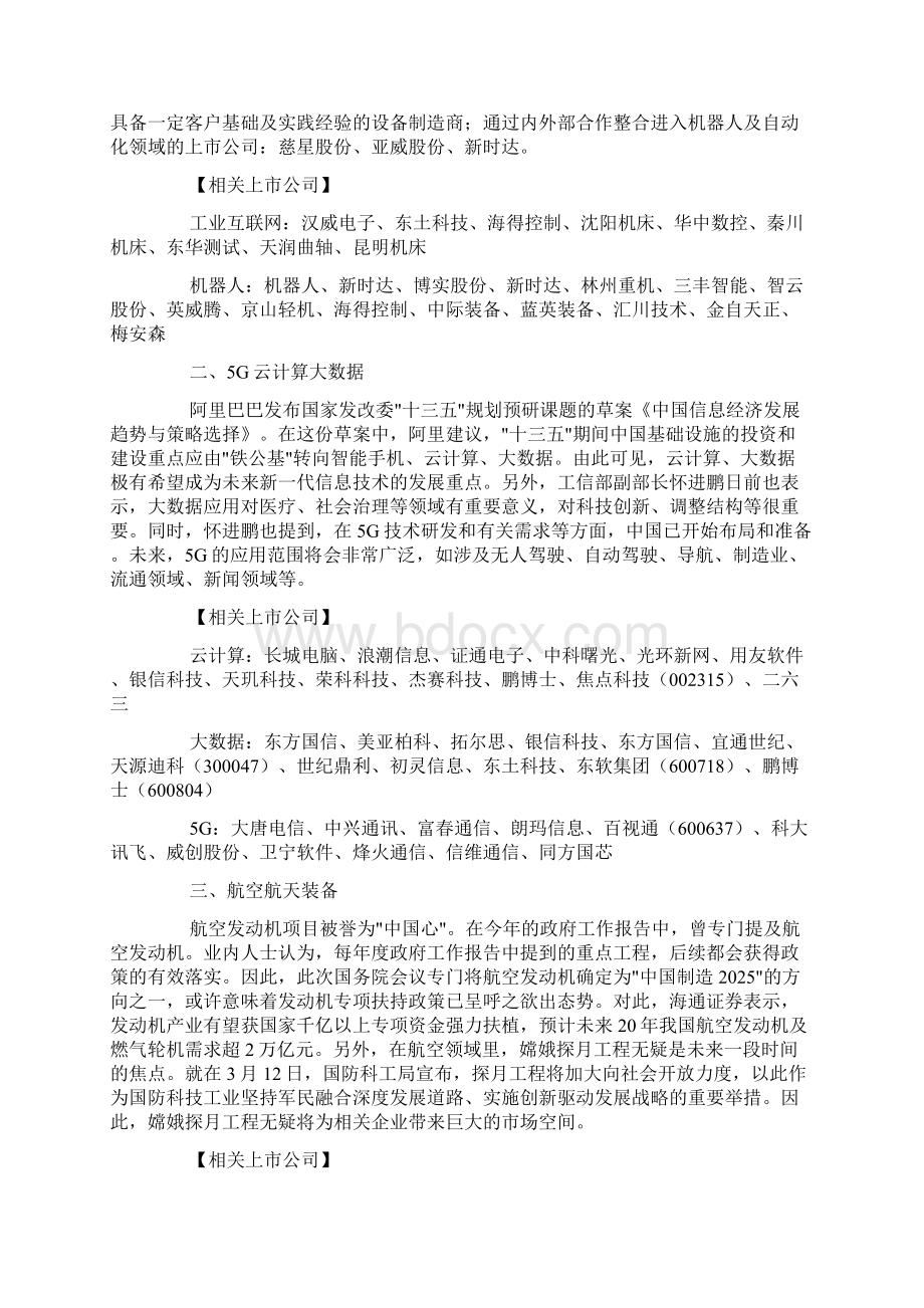 中国股市热点概念股Word文档格式.docx_第3页