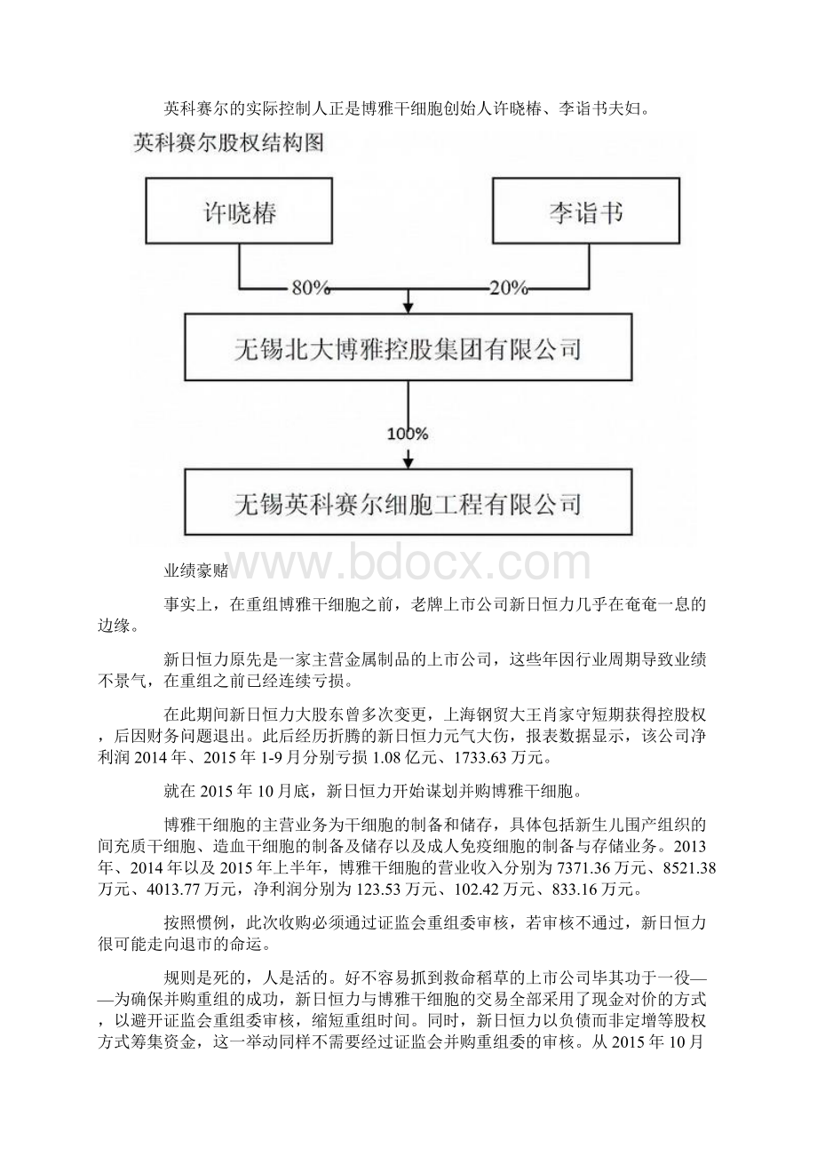 前北大校长许智宏之子套现腾挪术新日恒力涉业绩输送文档格式.docx_第2页