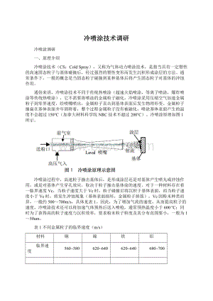 冷喷涂技术调研.docx