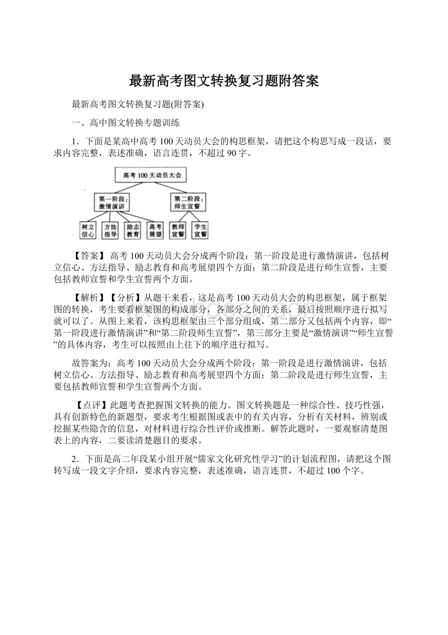 最新高考图文转换复习题附答案.docx_第1页