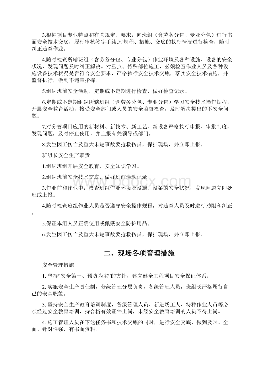 项目安全管理措施方案Word文档格式.docx_第3页