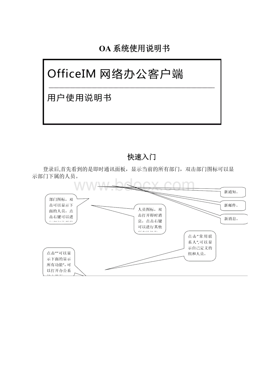 OA系统使用说明书Word格式文档下载.docx