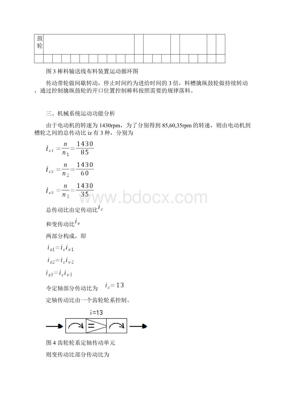 哈工大机械原理课程设计棒料7综述Word文档格式.docx_第3页