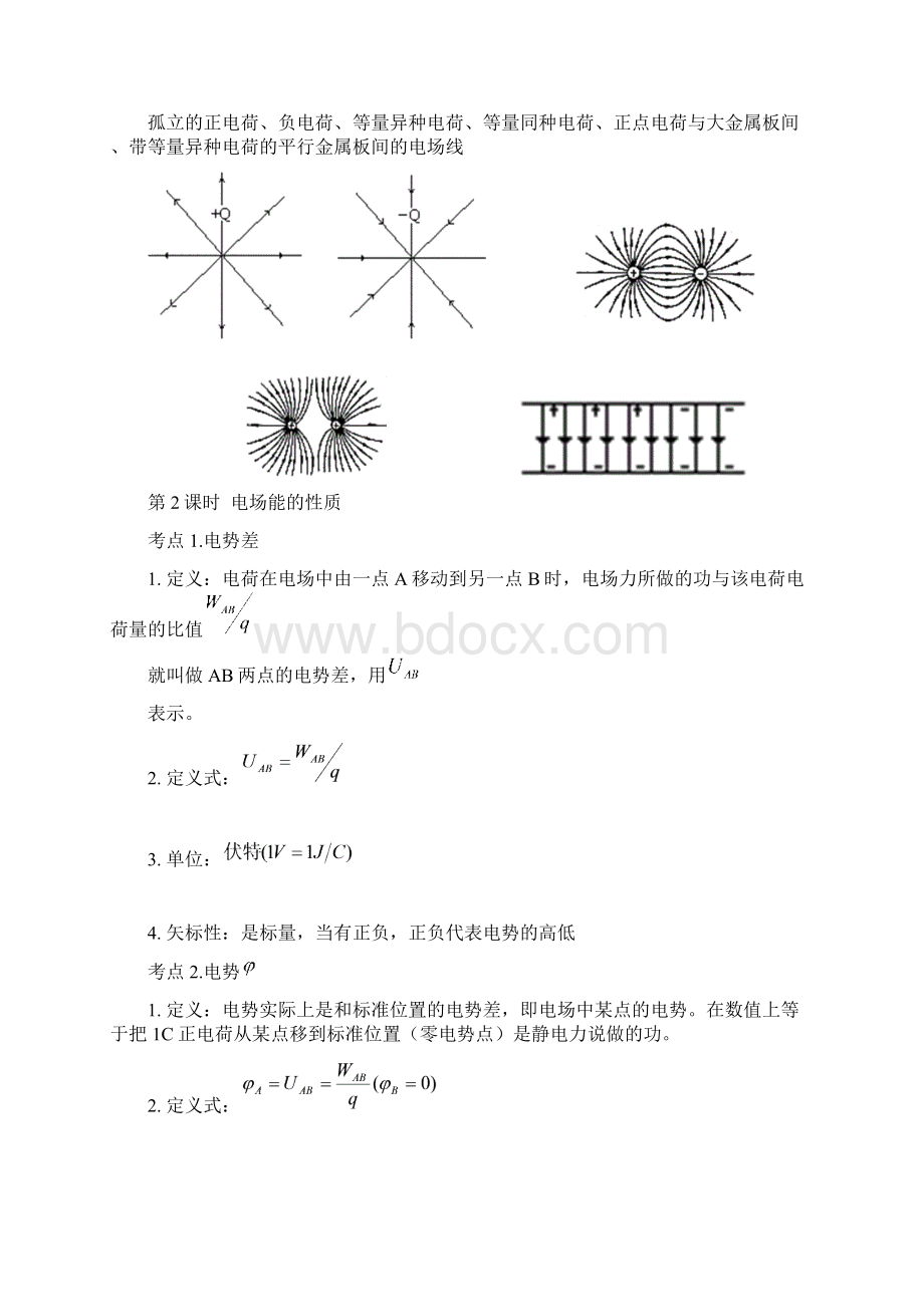 高中物理选修31知识点总结.docx_第3页