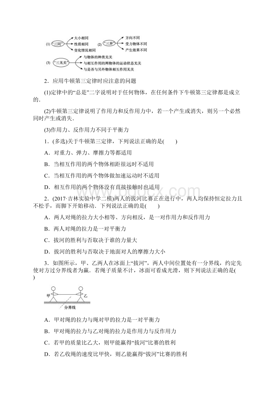 完整版高考一轮专题牛顿运动定律有答案及解析.docx_第2页