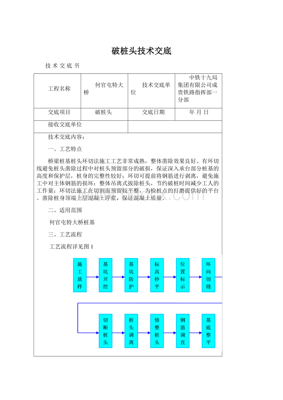 破桩头技术交底.docx