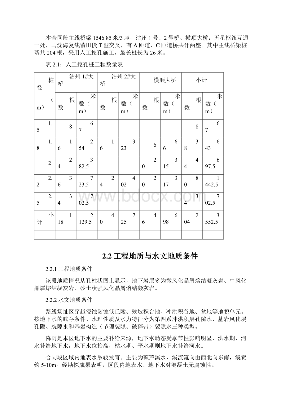 高速公路人工挖孔桩施工方案.docx_第3页