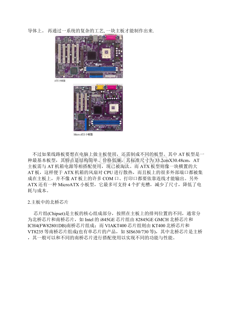 电脑的主板部件接口详细图解Word格式.docx_第2页