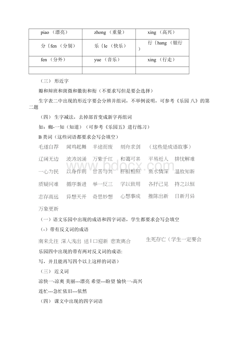 二年级下学期语文期末复习重点doc.docx_第2页