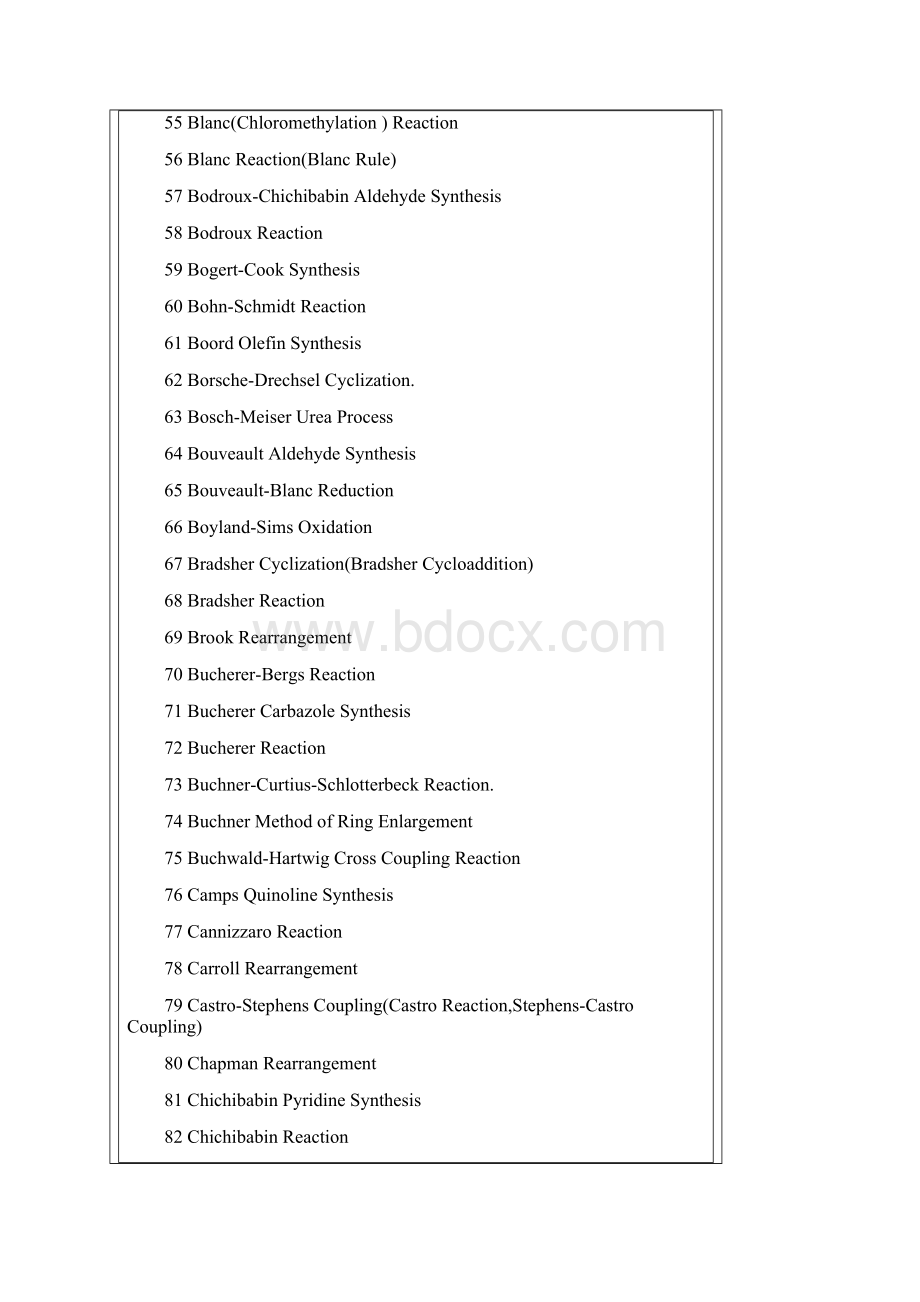 经典化学反应500个Word文档下载推荐.docx_第3页