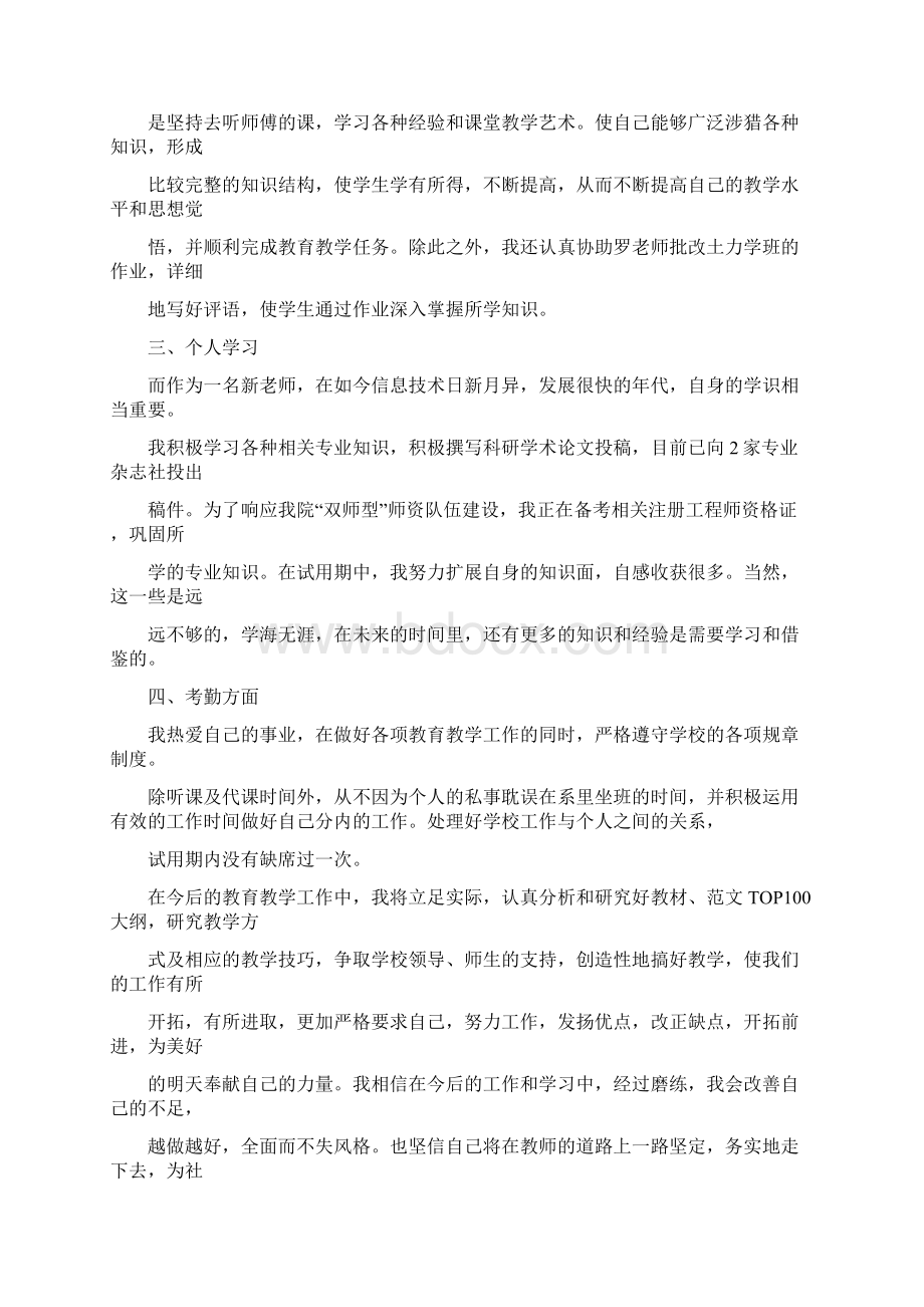 高校教师试用期工作总结.docx_第2页