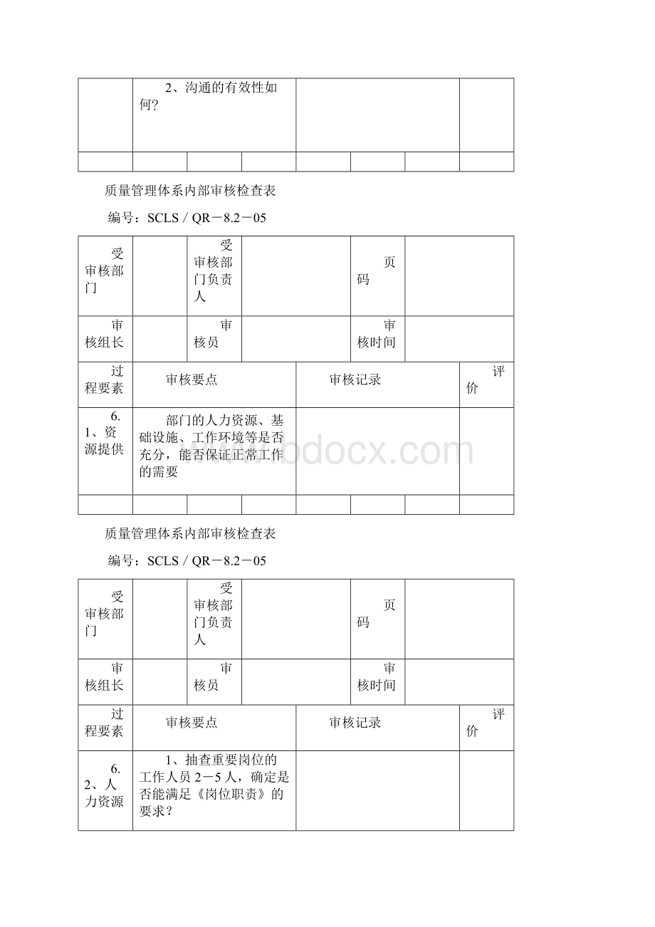 内审检查表通用.docx_第3页