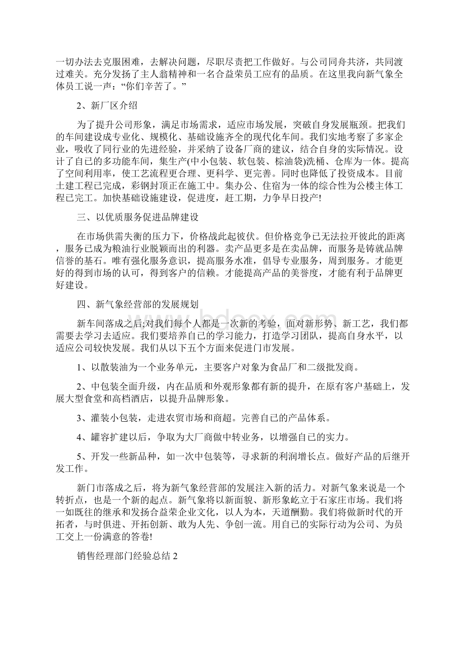 销售经理部门经验总结五篇.docx_第2页