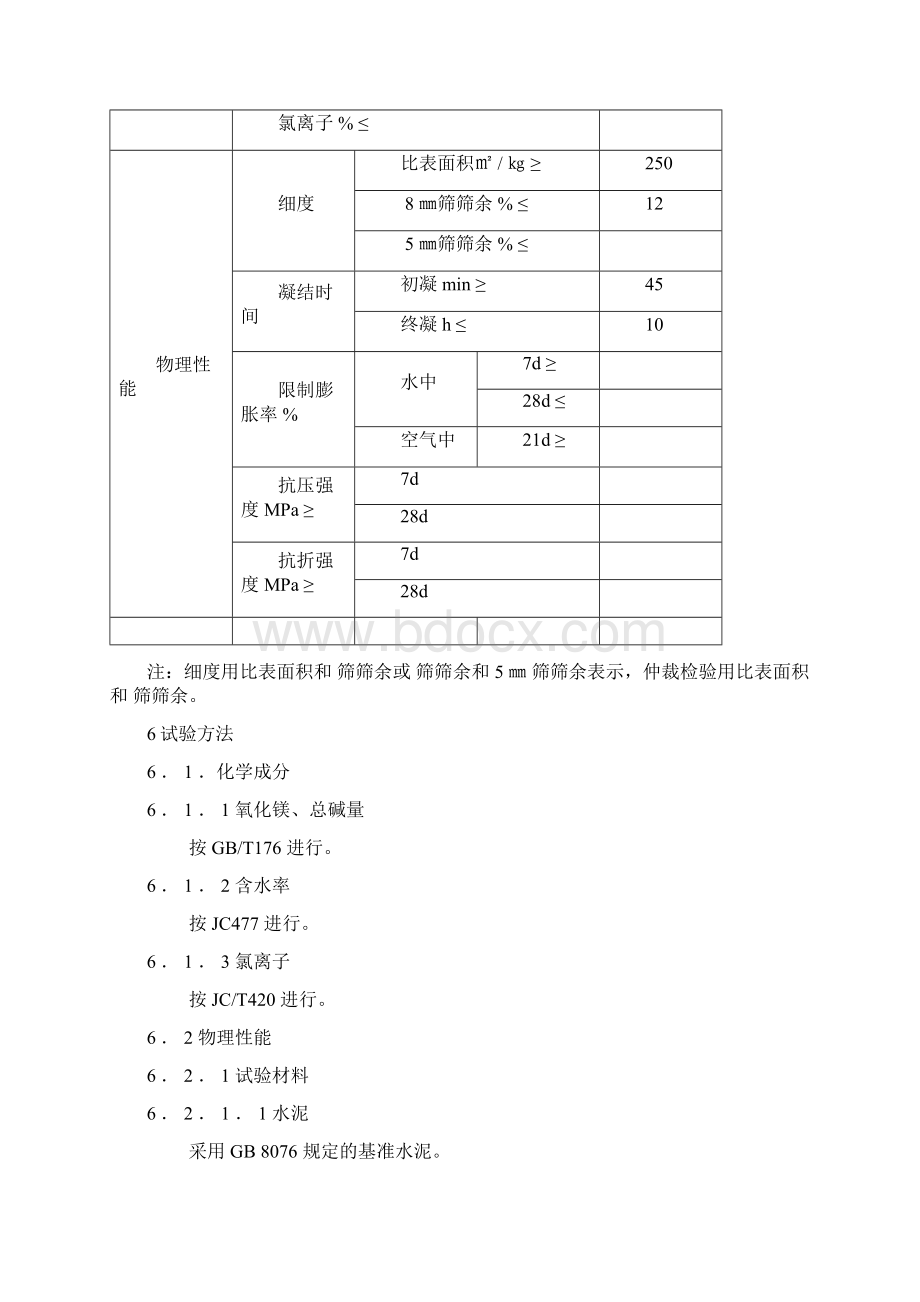 混凝土膨胀剂检验方法.docx_第3页