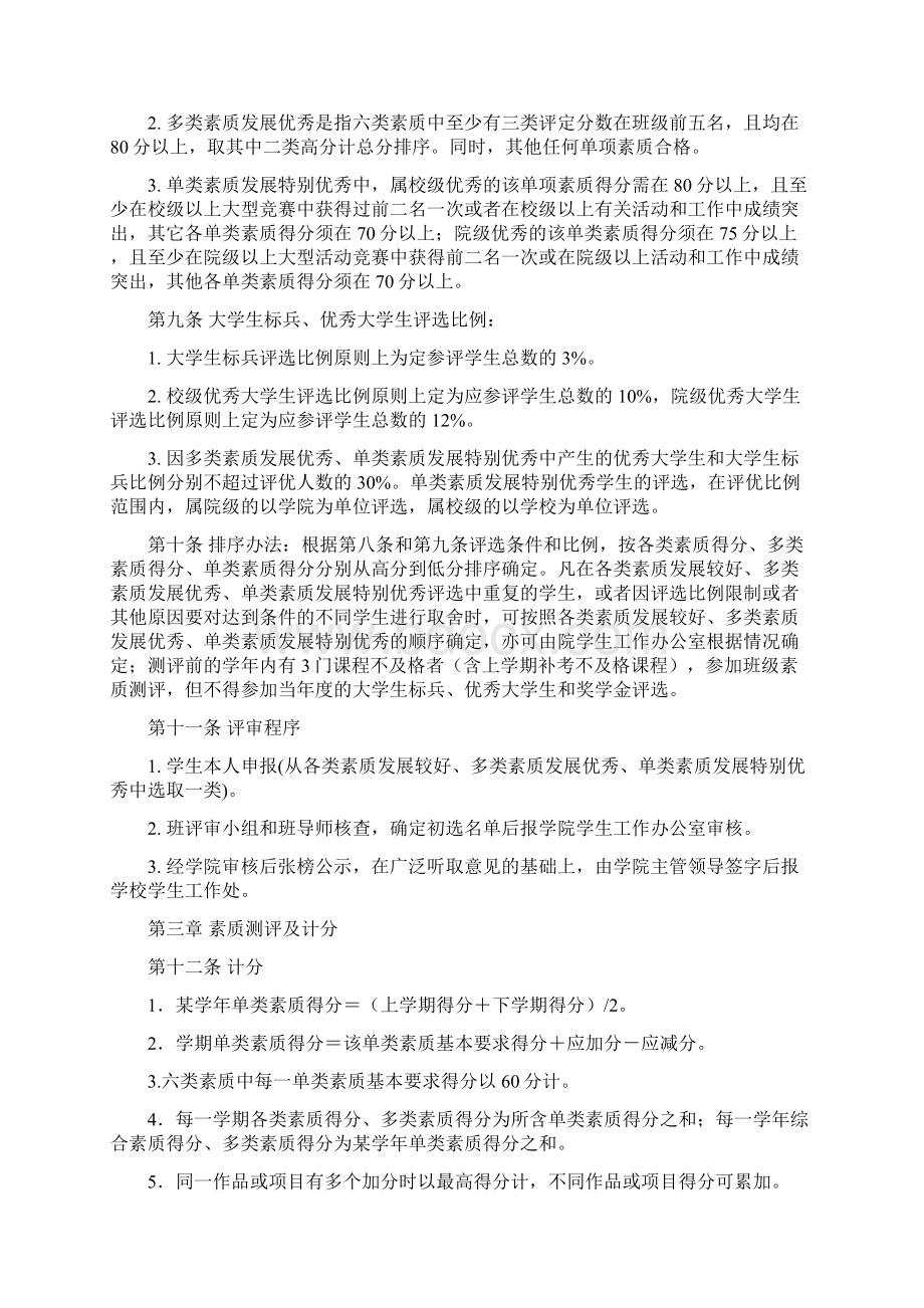 机械学院学生素质测评细则.docx_第2页