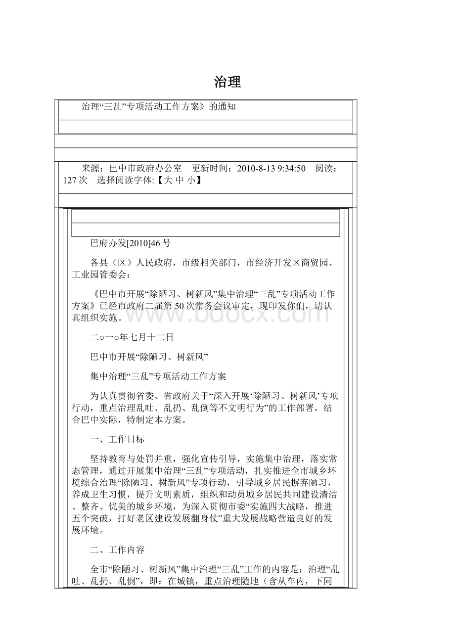 治理Word文件下载.docx