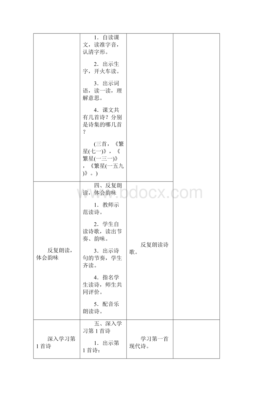 最新部编版小学语文四年级下册第三单元备课教案.docx_第3页