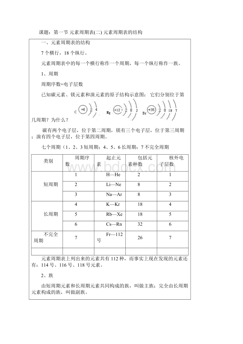 人教版高中化学必修二教案整理版Word下载.docx_第3页