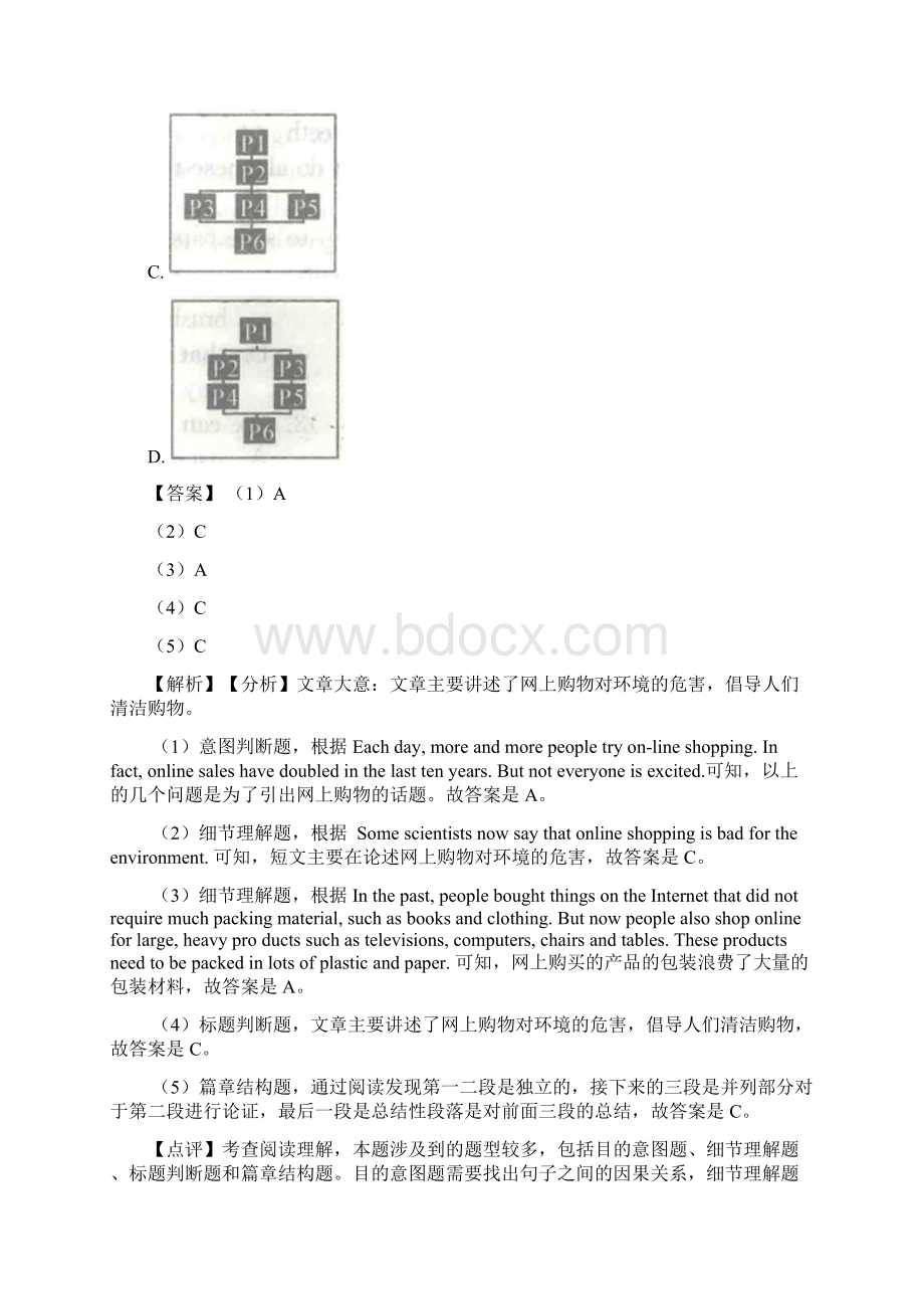 英语中考英语英语阅读理解汇编抓分精品训练.docx_第3页