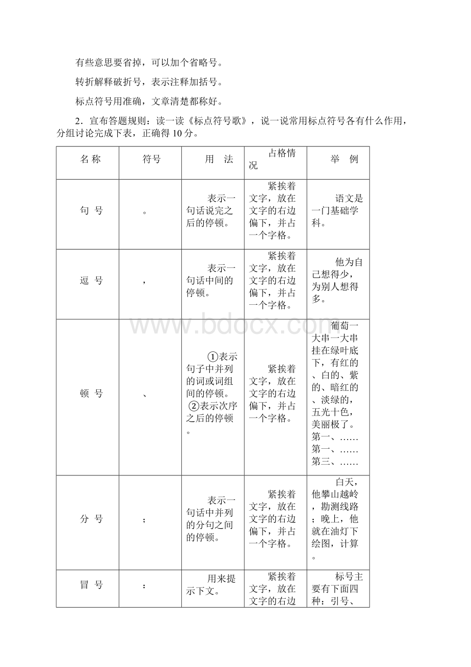 小学阅读材料第三课 标点符号.docx_第3页