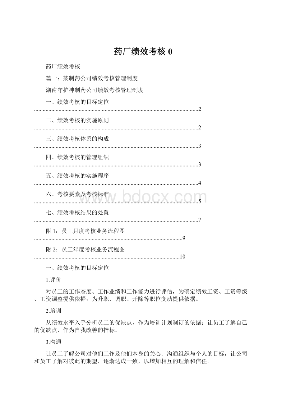 药厂绩效考核0.docx_第1页