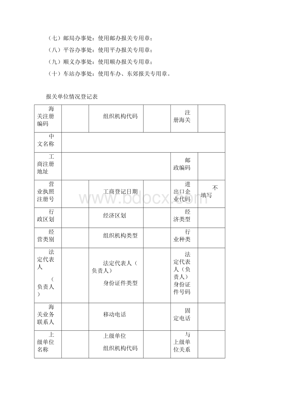 报关企业注册登记许可申请书Word格式.docx_第3页