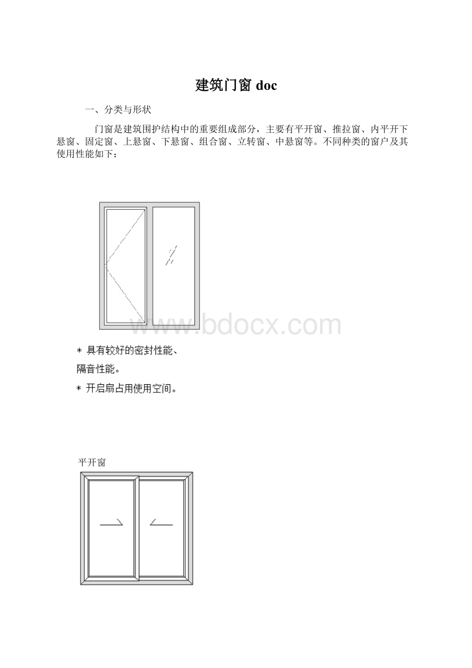 建筑门窗docWord格式.docx