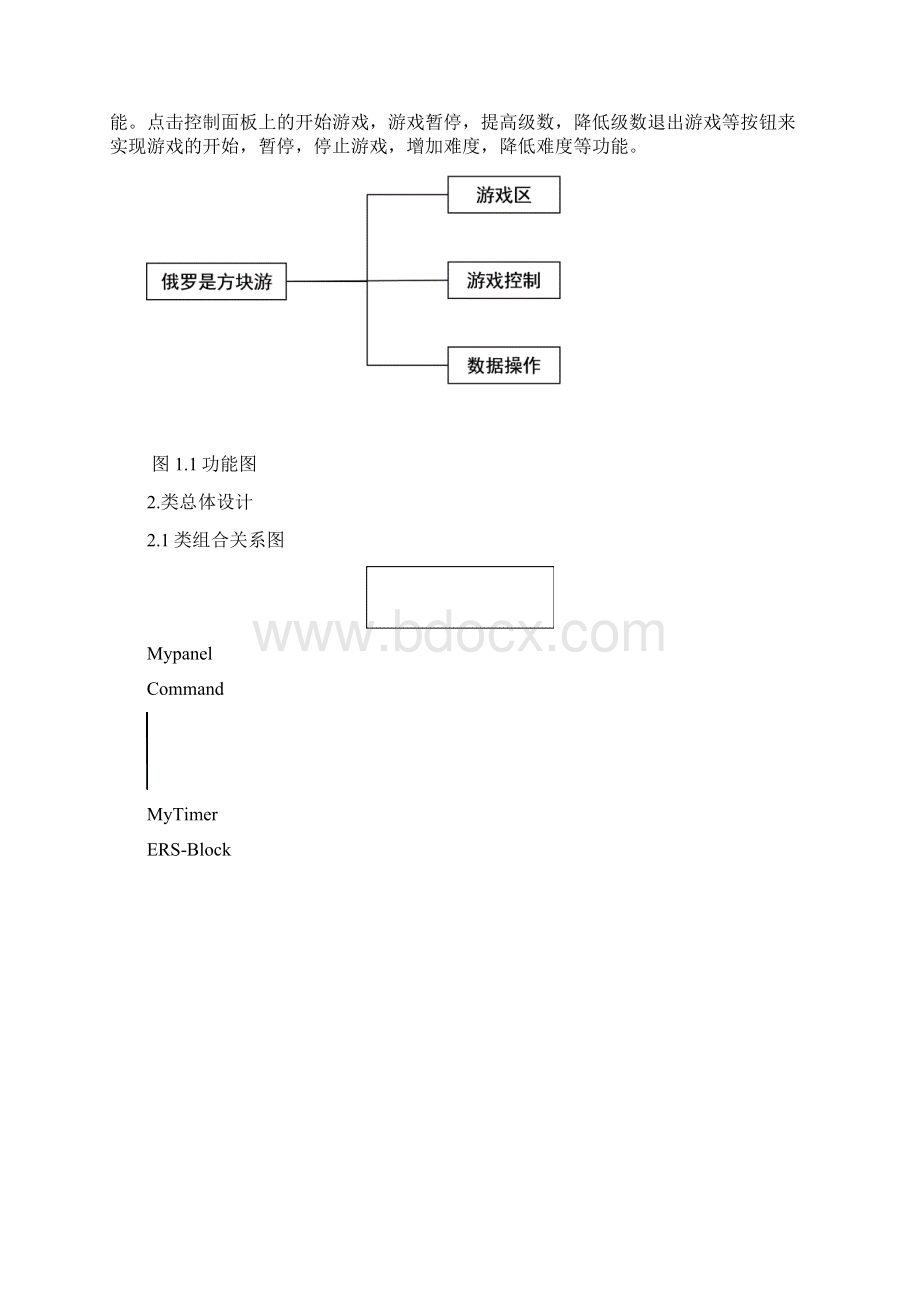 java课程设计实验报告俄罗斯方块.docx_第3页