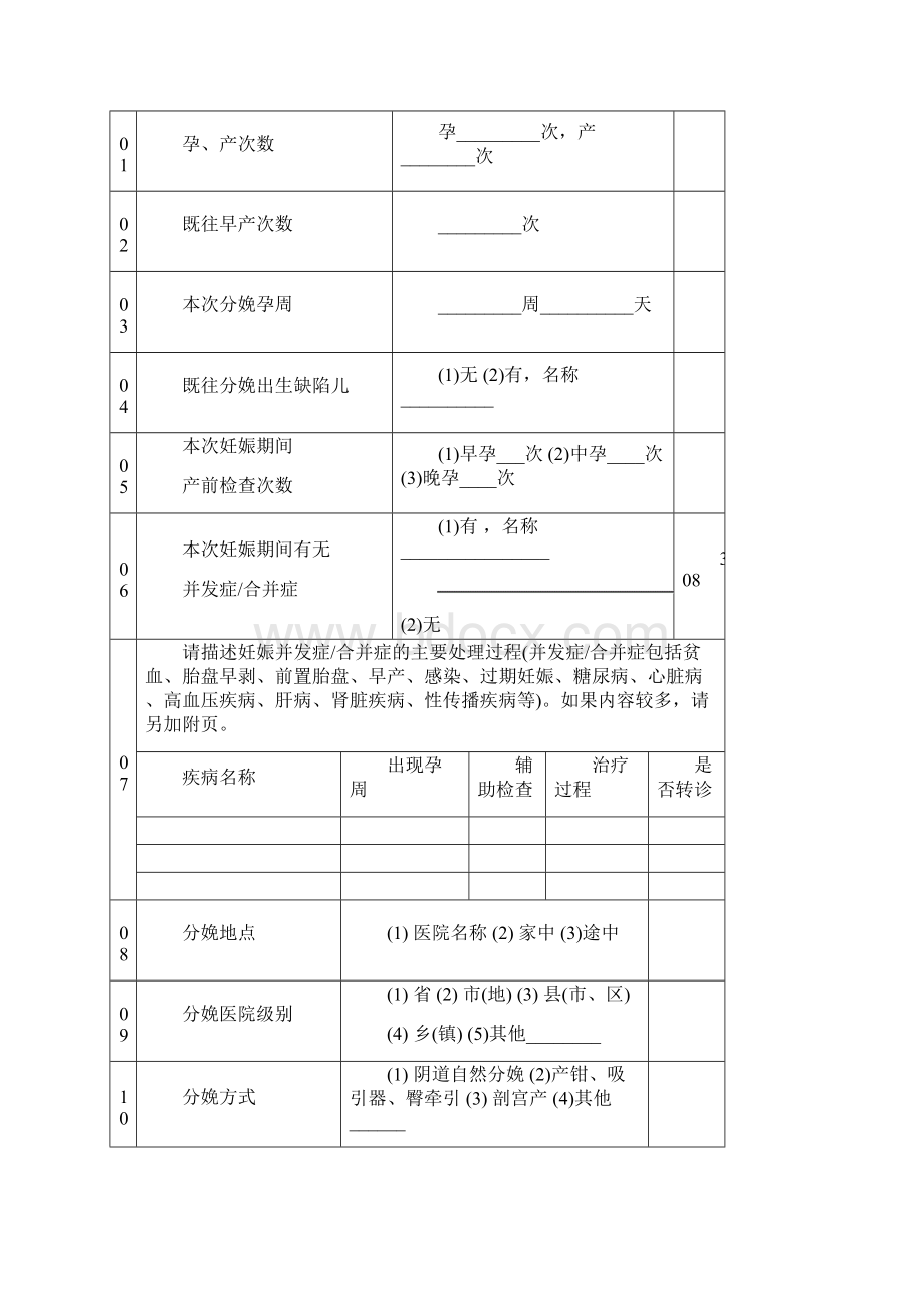 5岁以下儿童死亡评审资料Word格式.docx_第3页