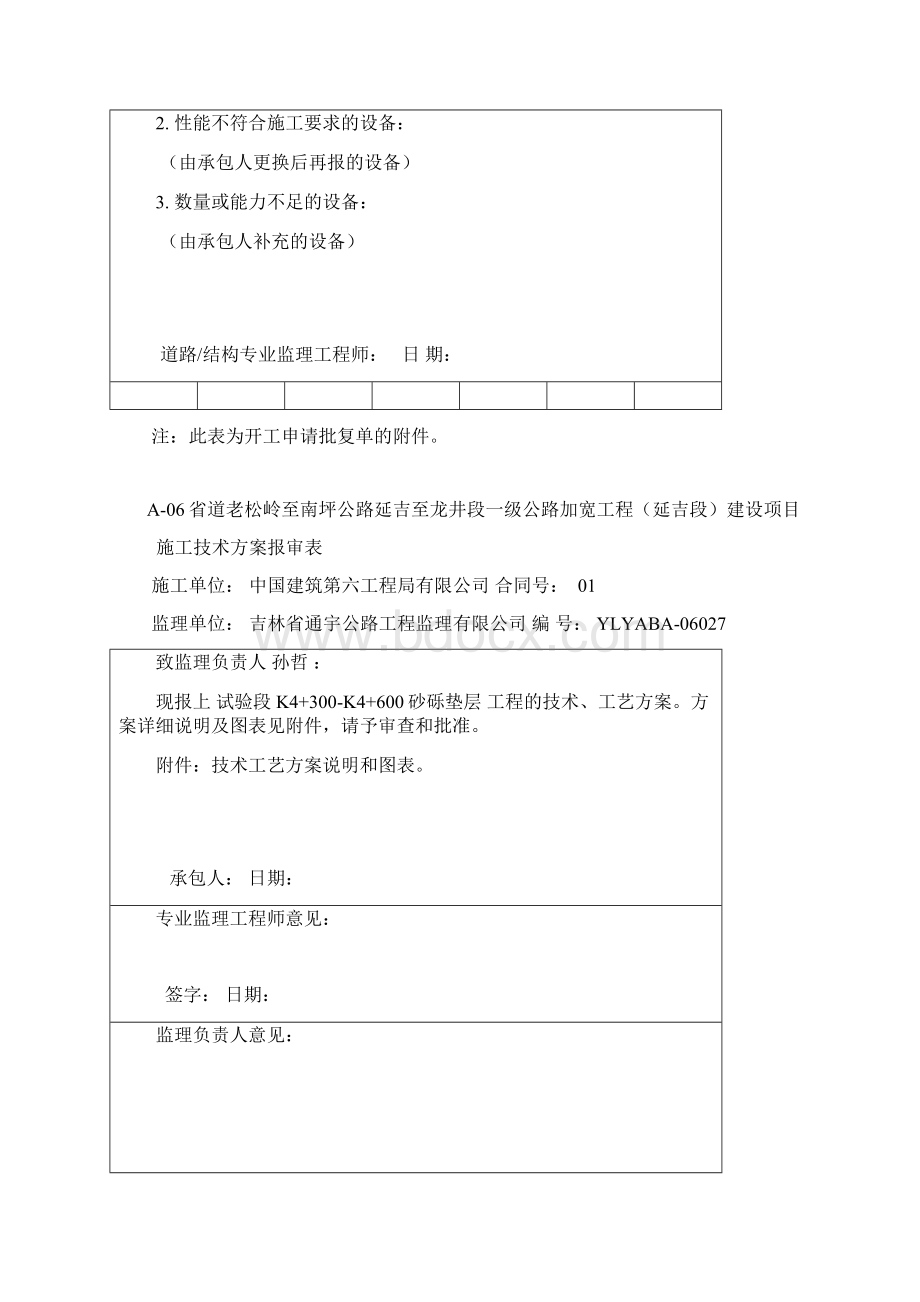 砂砾垫层试验段开工申请Word文档下载推荐.docx_第3页