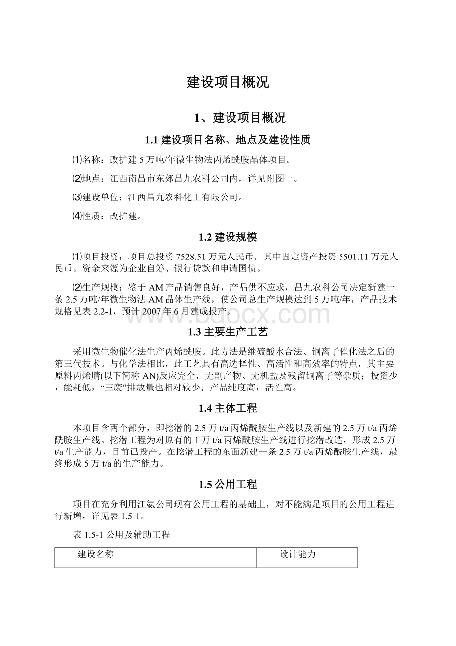 建设项目概况Word文档格式.docx_第1页