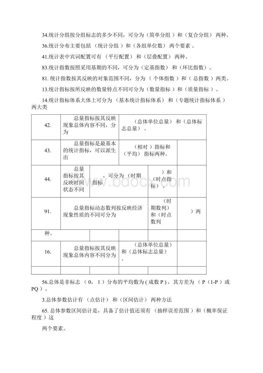 统计学原理试题答案整理考试必备.docx_第2页