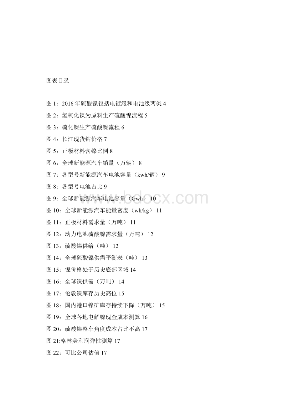 硫酸镍行业调研投资展望分析报告Word格式文档下载.docx_第2页