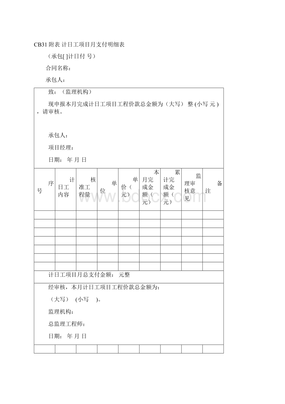 工程预付款付款证书文档格式.docx_第3页