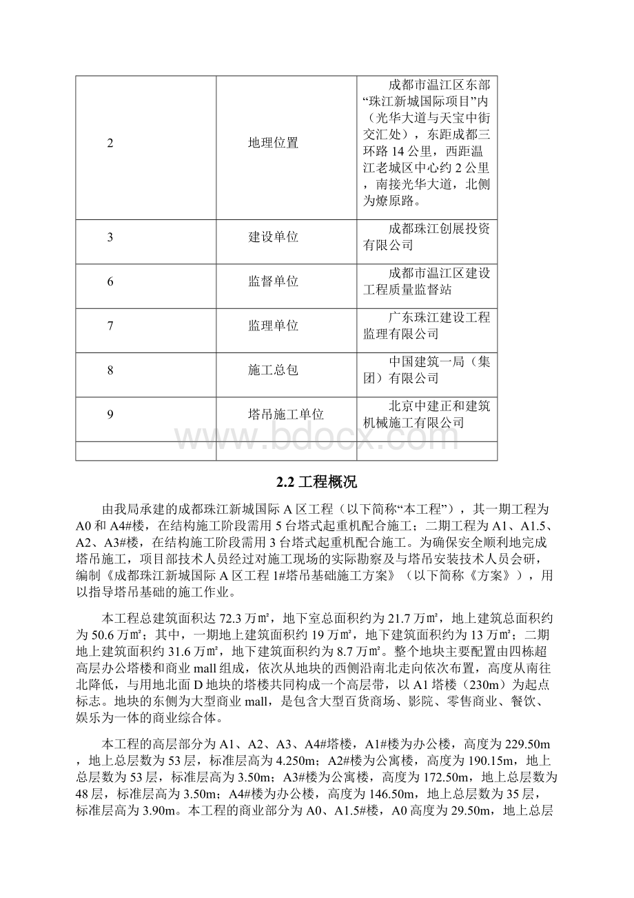 塔吊基础施工方案正式.docx_第2页