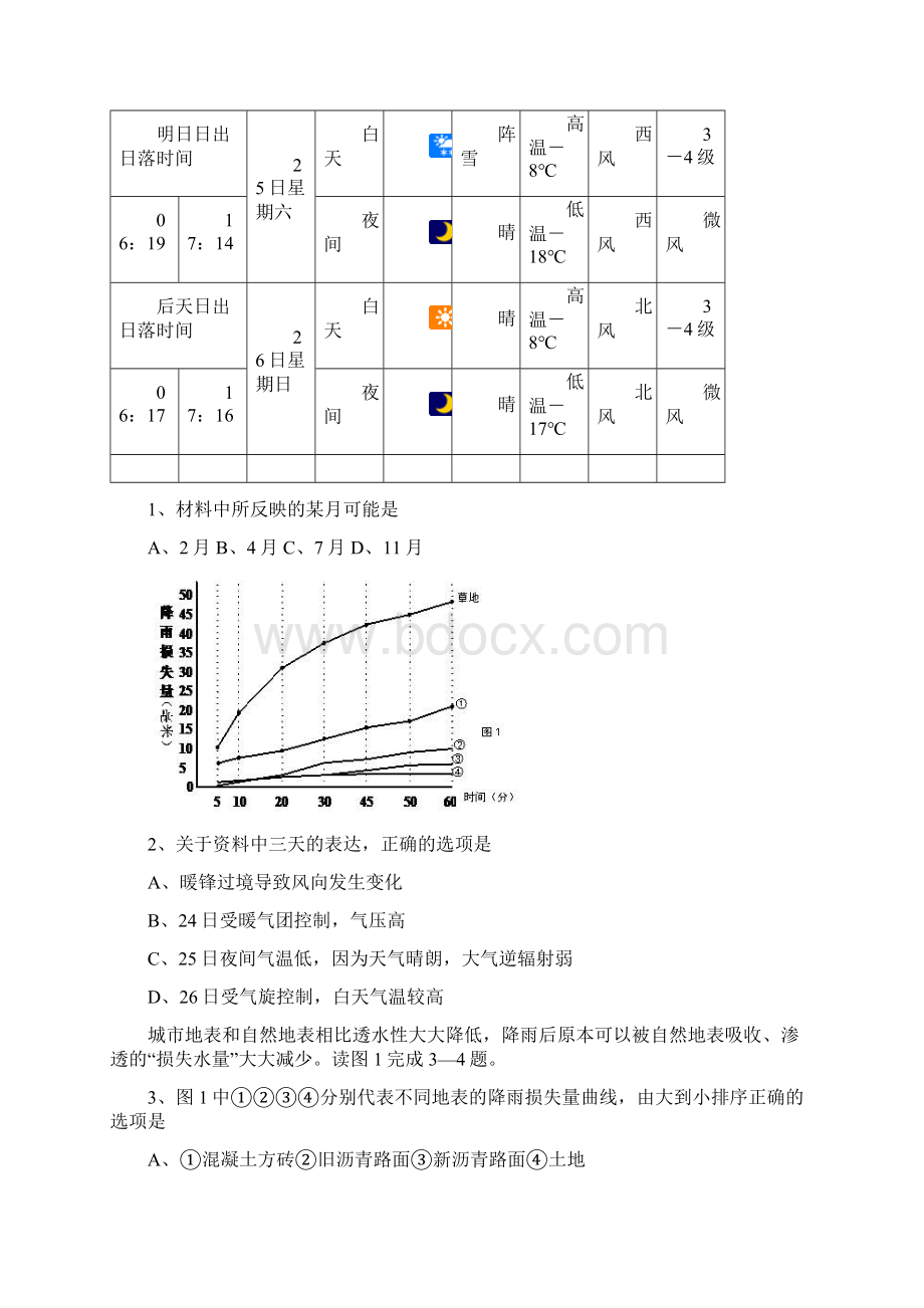 山东高考压轴卷文综Word格式.docx_第2页