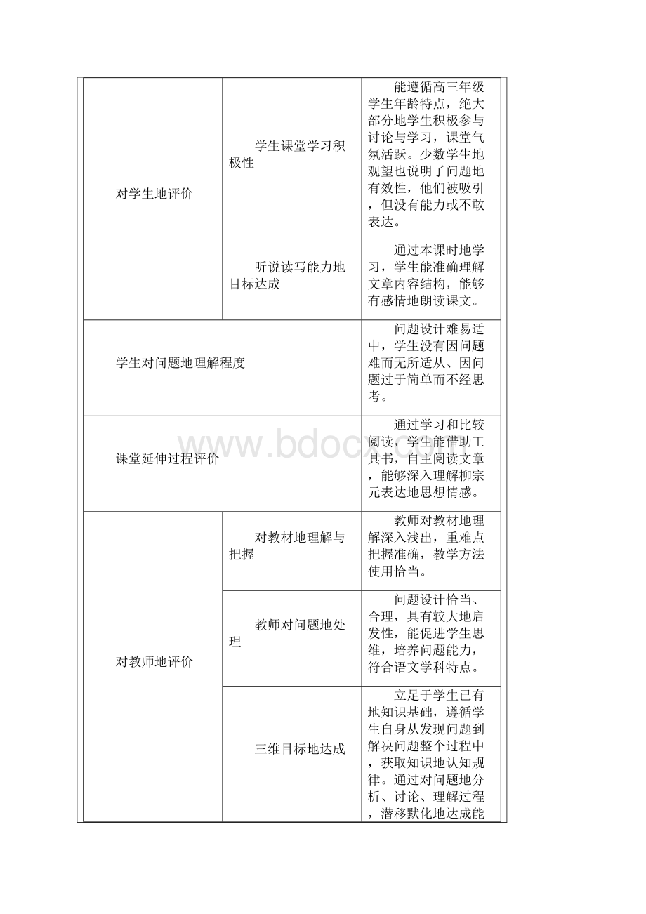 最新人教版高中语文钴鉧潭西小丘记设计方案.docx_第3页