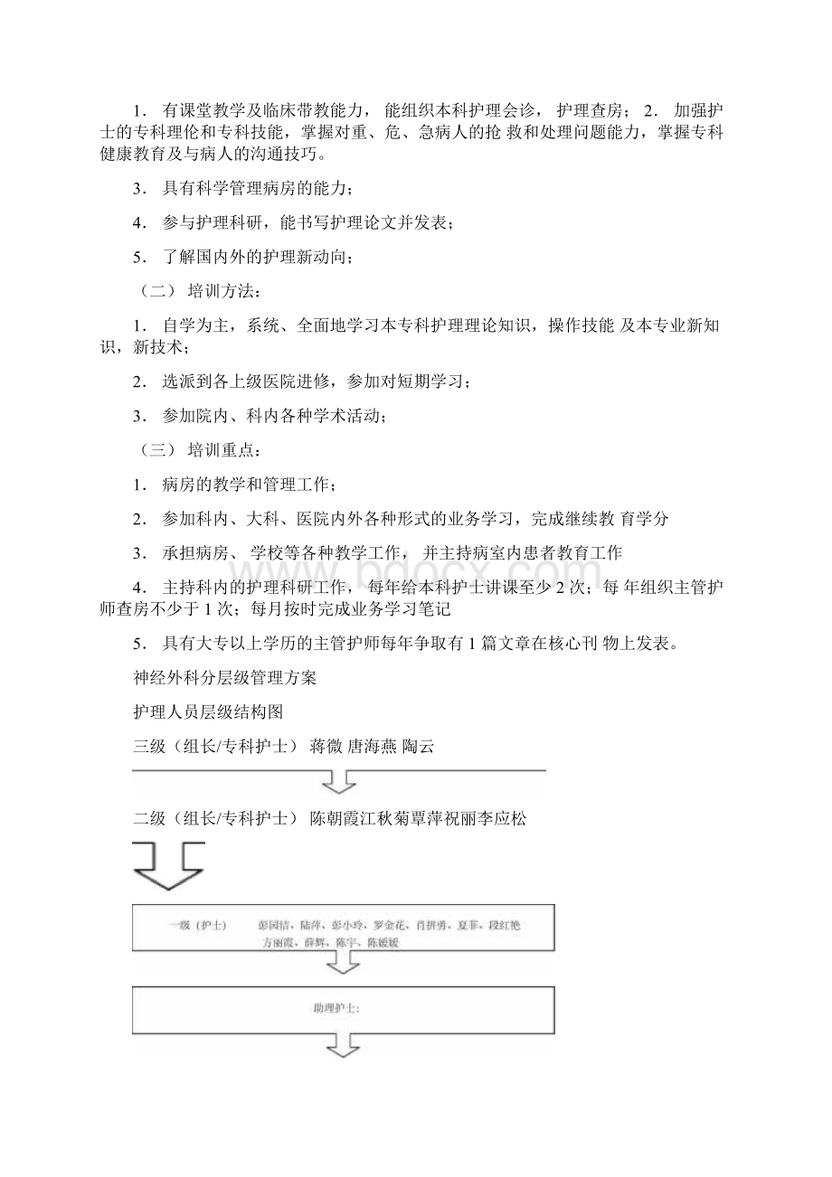 护士分层级培训方案Word格式.docx_第3页