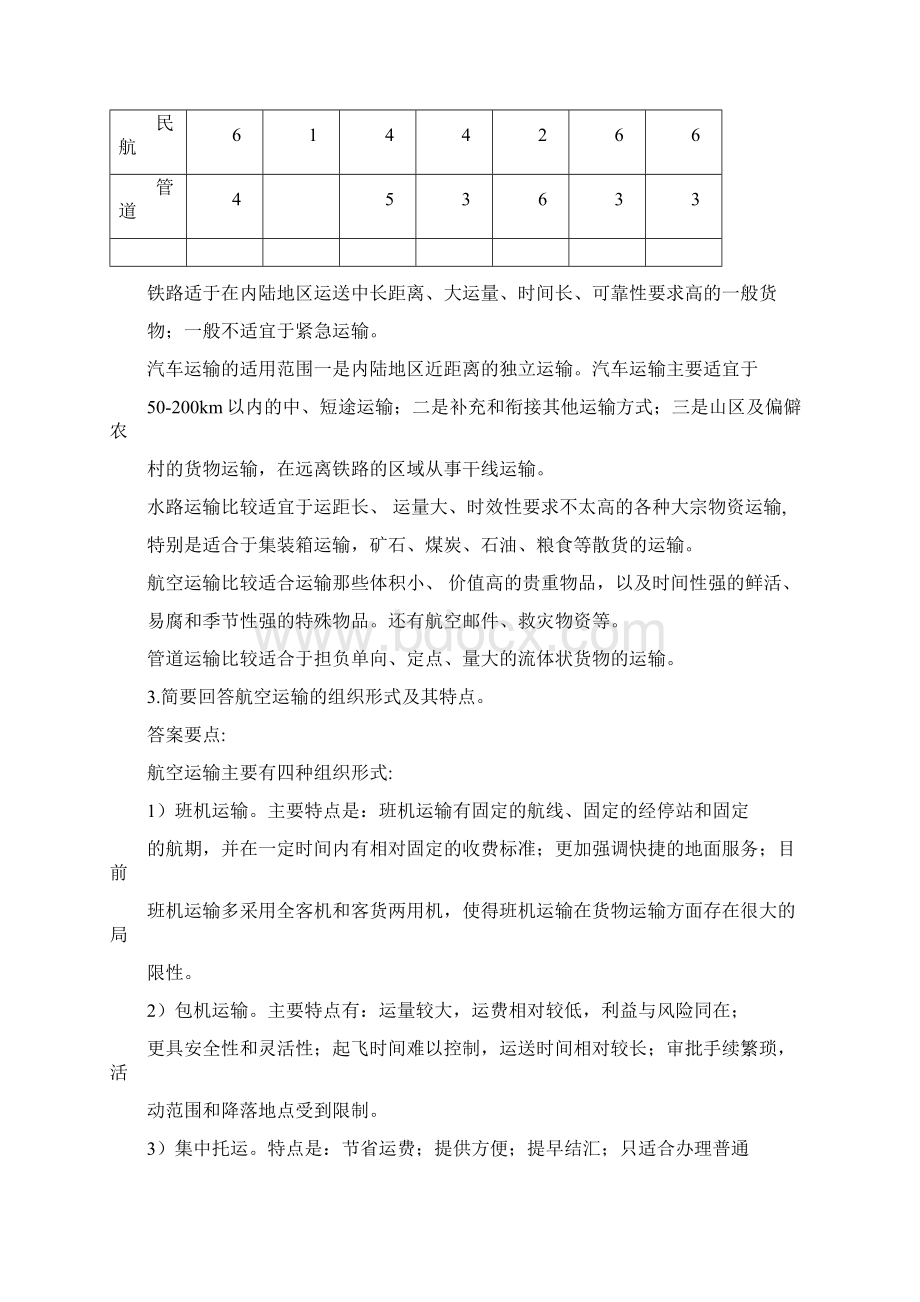 物流运输组织与管理课后练习题参考答案.docx_第3页