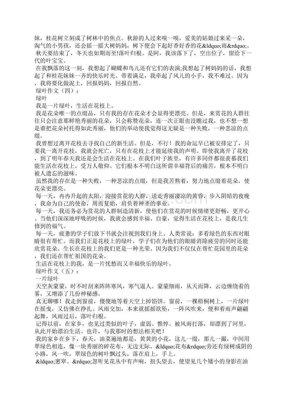 绿叶作文Word格式文档下载.docx_第2页